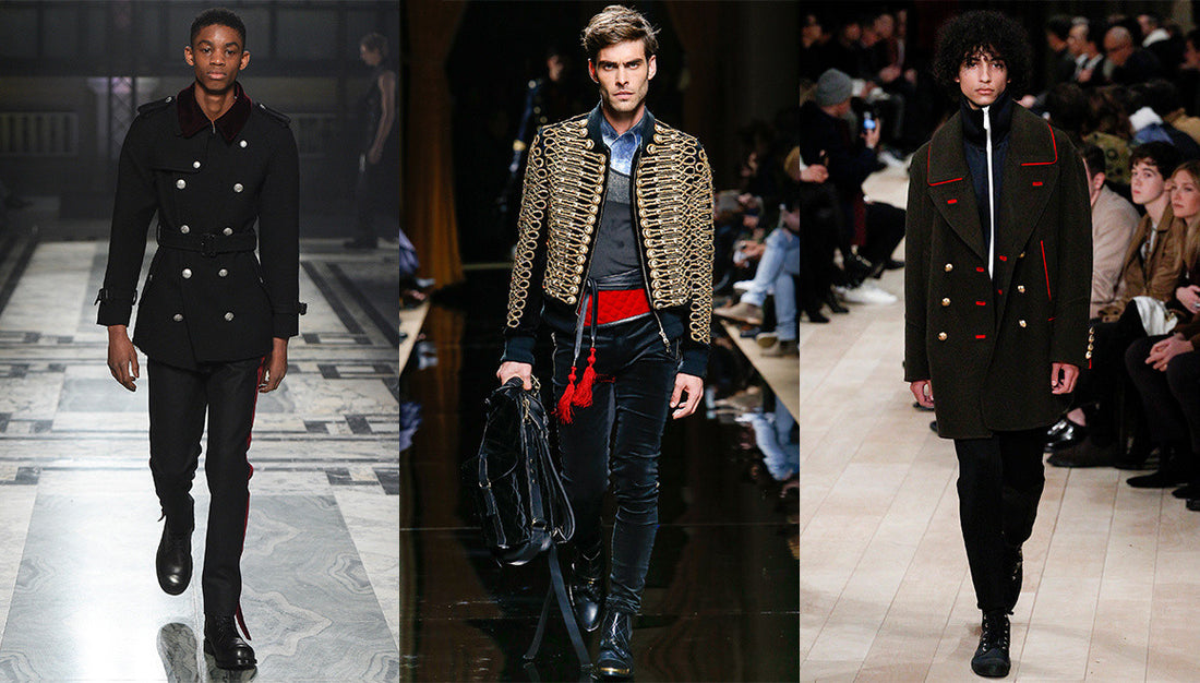 Menswear Trends Fall/Winter 2016: Regal Military