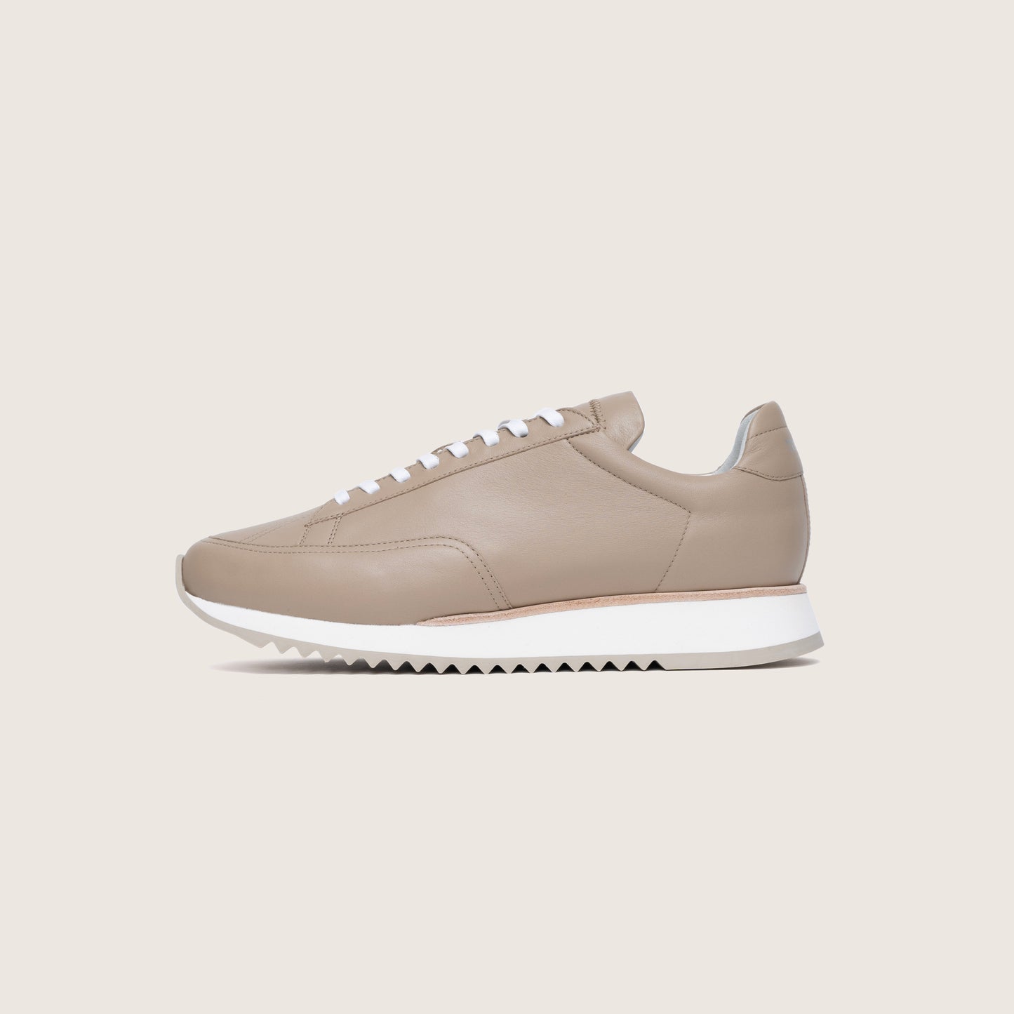 Timothée Paris CABOURG CLOUD Taupe Leather Sneakers