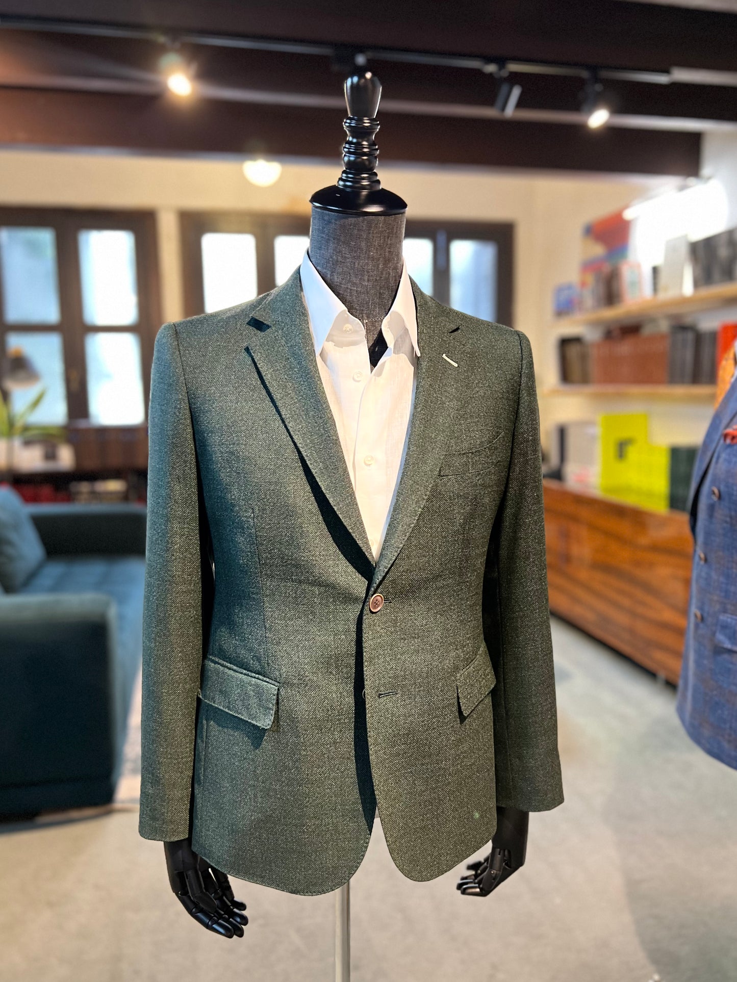 Reda Hopsack Suit Jacket