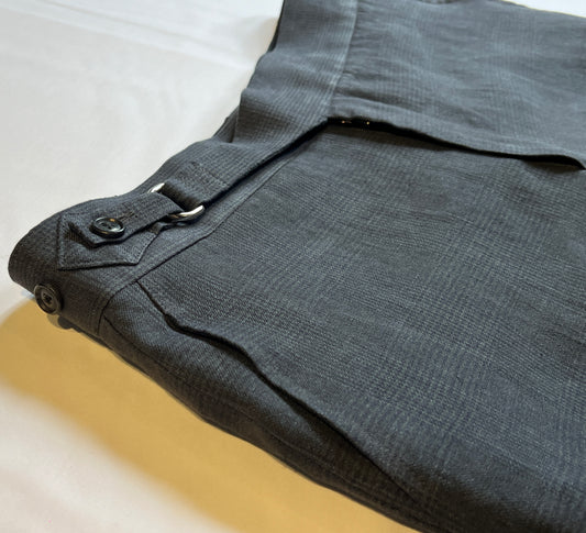 Solbiati Olive Linen Trousers