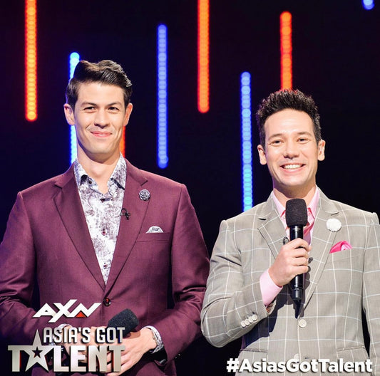 Asia's Got Talent Host Alan M. Wong & Justin Bratton