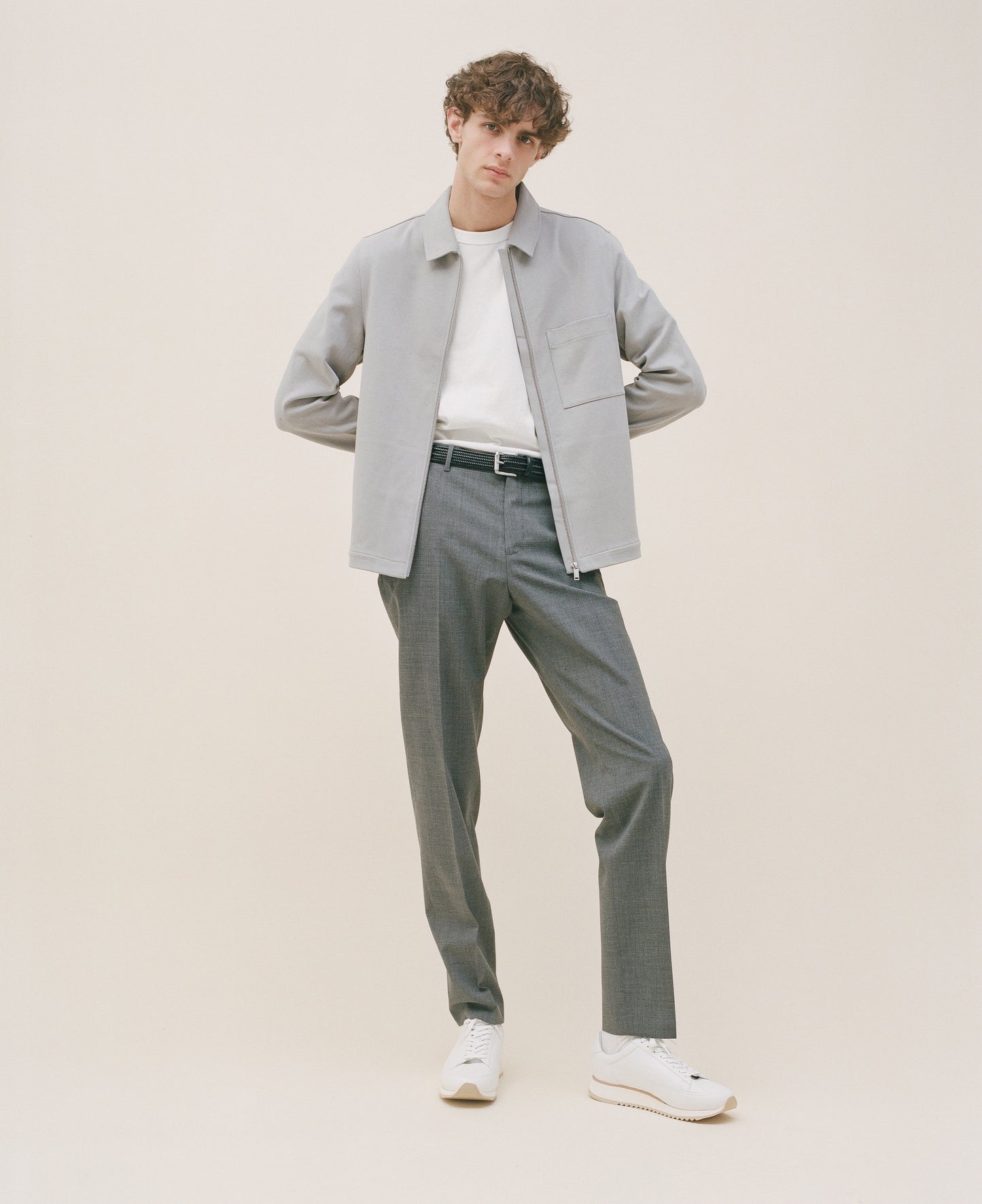 Timothée Paris CABOURG WHITE Leather Sneakers