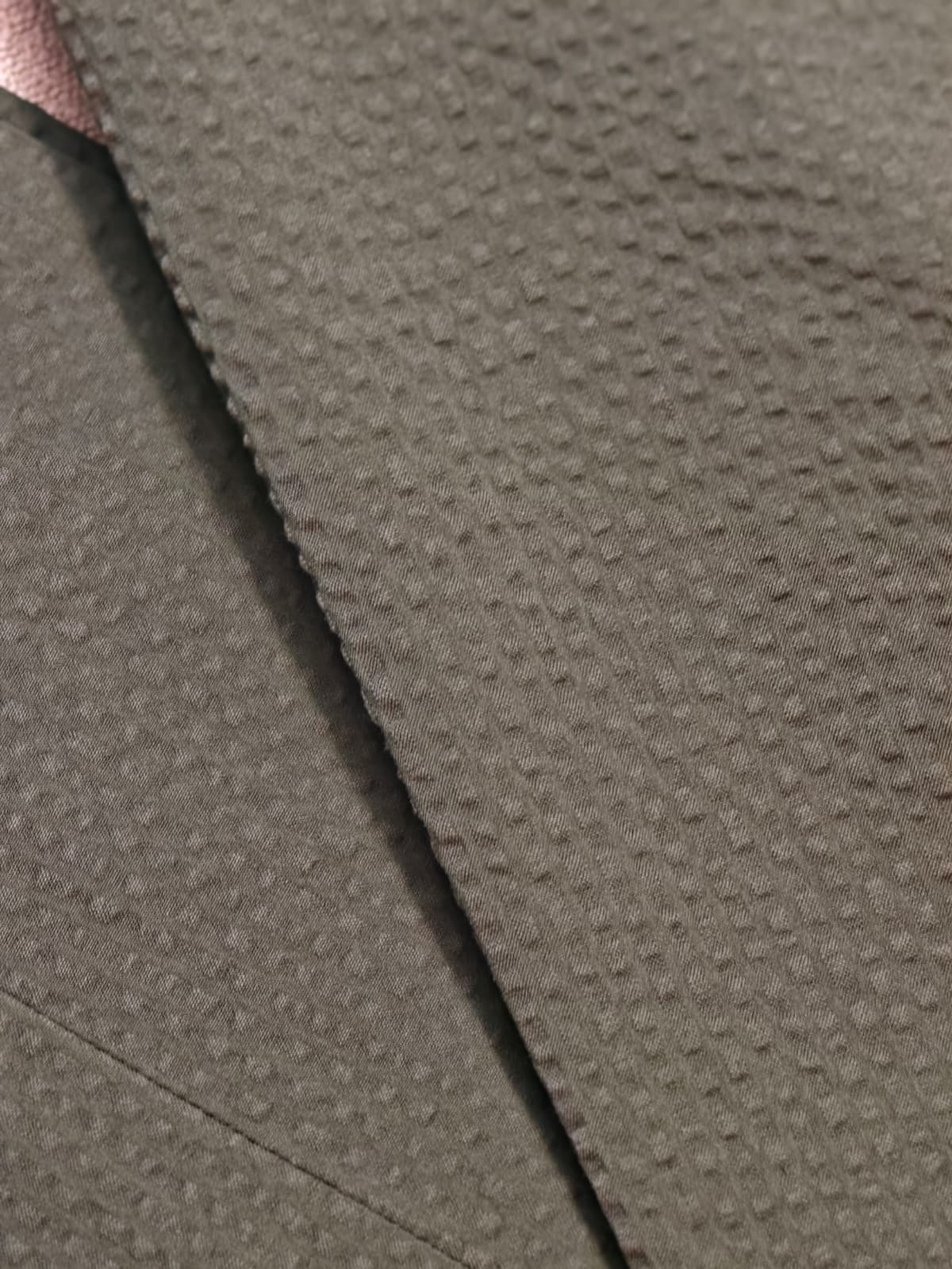 Bespoke Olive Seersucker Pants