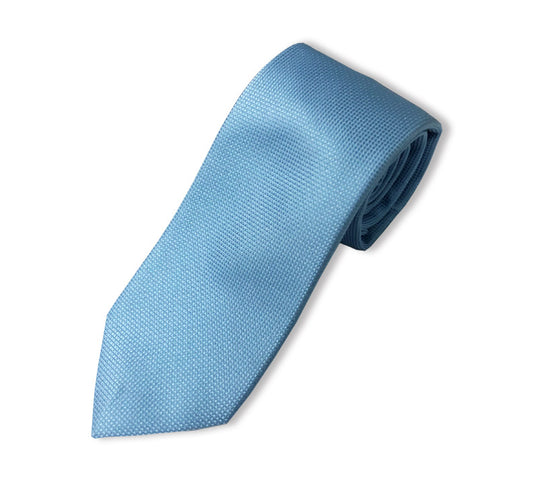 Sky Blue Textured Tie