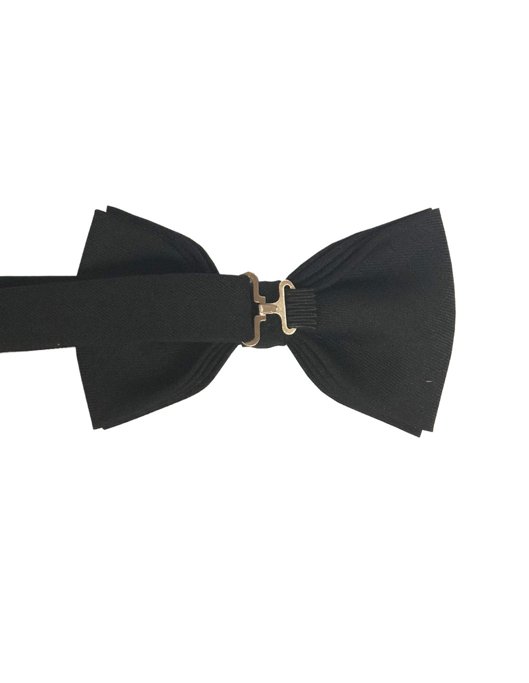 Black Cotton Bow Tie