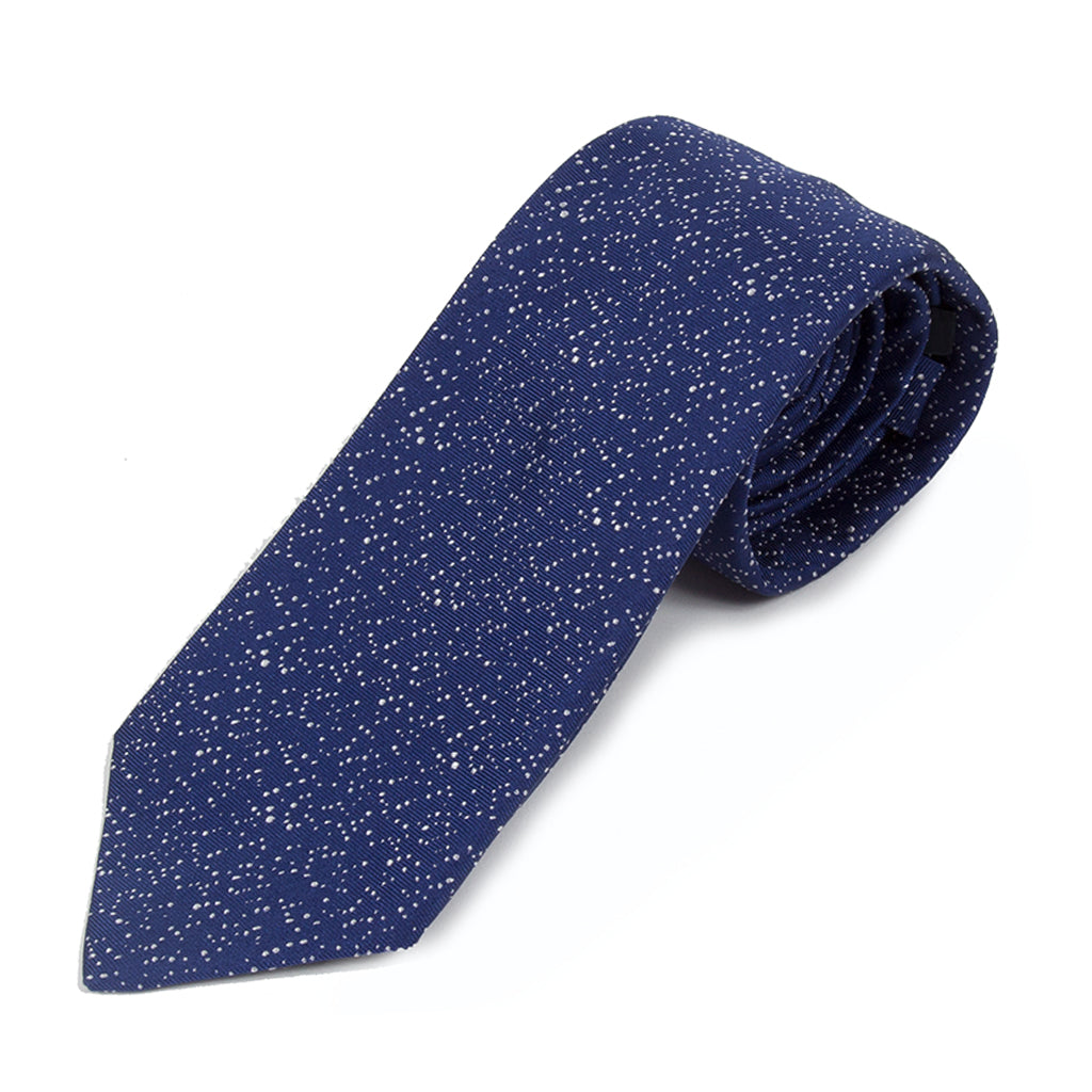 Blue Galaxy Silk Tie