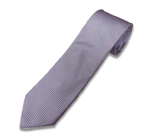 Lt Purple Dobby Silk Tie